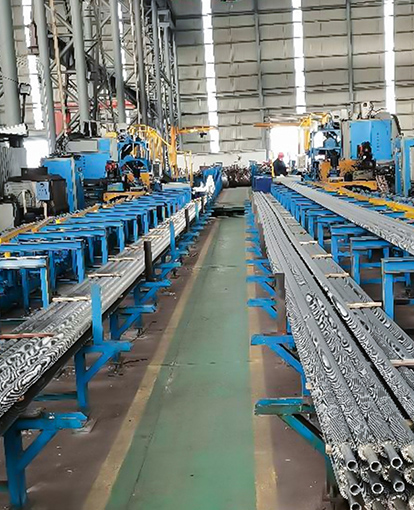 フィン付きチューブ